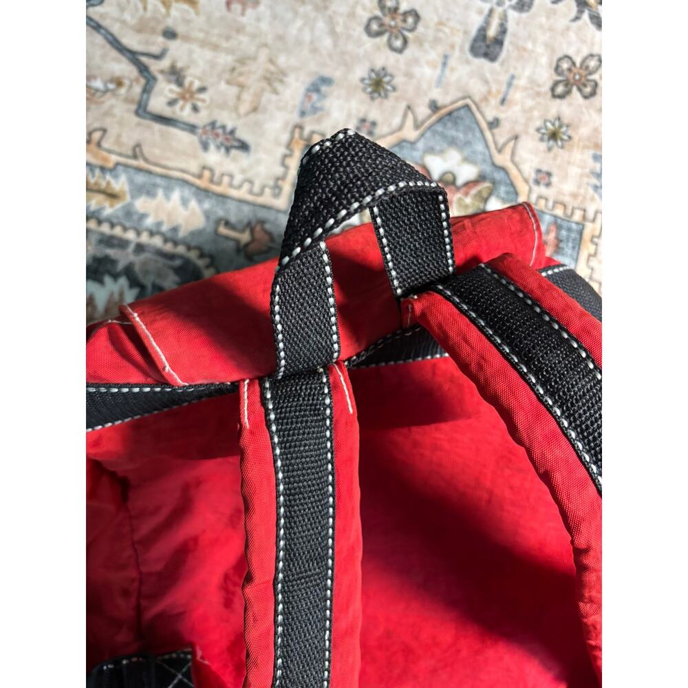 Vintage Winnie The Pooh Backpack 90s Disney Pooh Bear Red Bag - Image 7